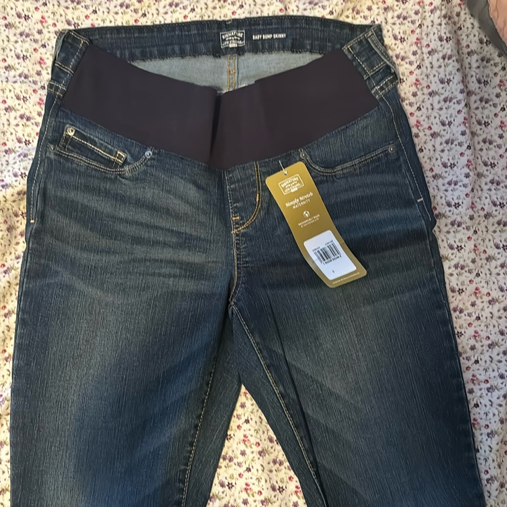 Maternity Jeans Baby Bump